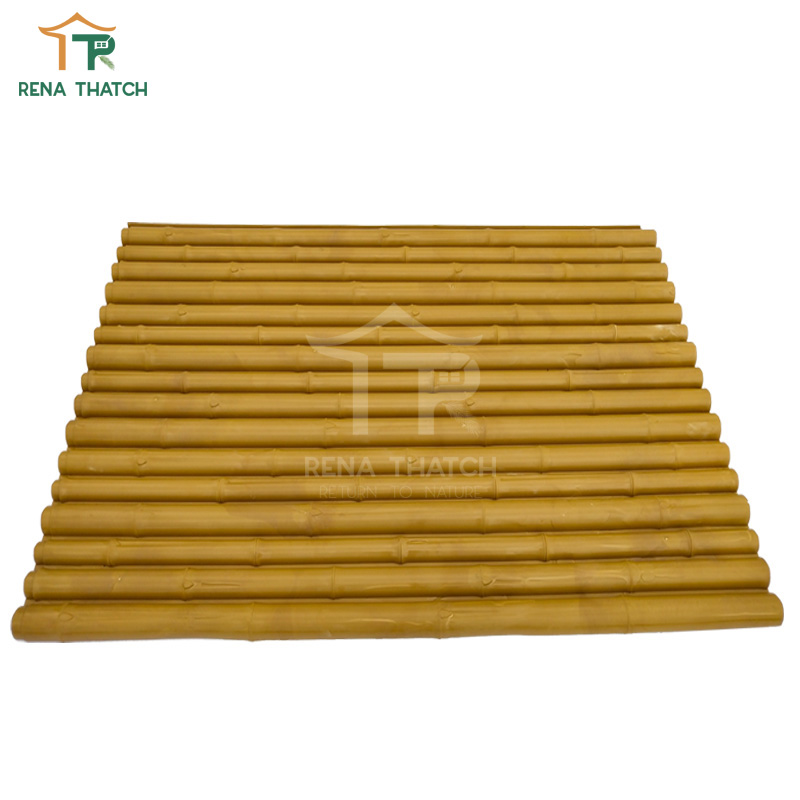 Indoor interior bamboo wall cladding covering