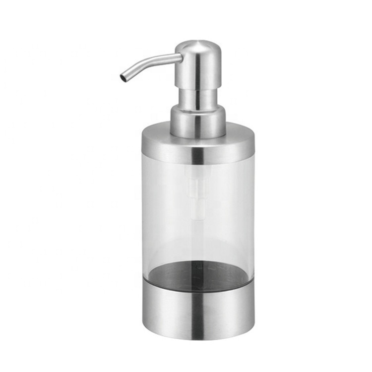 Manufactory Direct Airless Acrylic Cosmetic Packaging Lotion Pump Cream Bottle Soap For Hands Liquid Supplier From China
