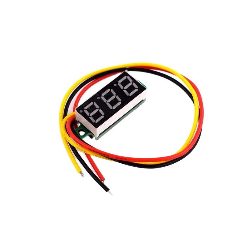 LED 0.28 inch micro digital DC number display adjustable module