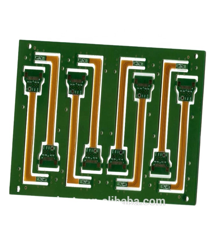 4 слоя Жесткий Гибкий pcb Жесткая гибкая печатная плата производителя