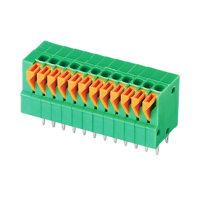 KF141V-2,54 2,54 мм электрический соединитель провода, бесвинтовой Клеммник PCB
