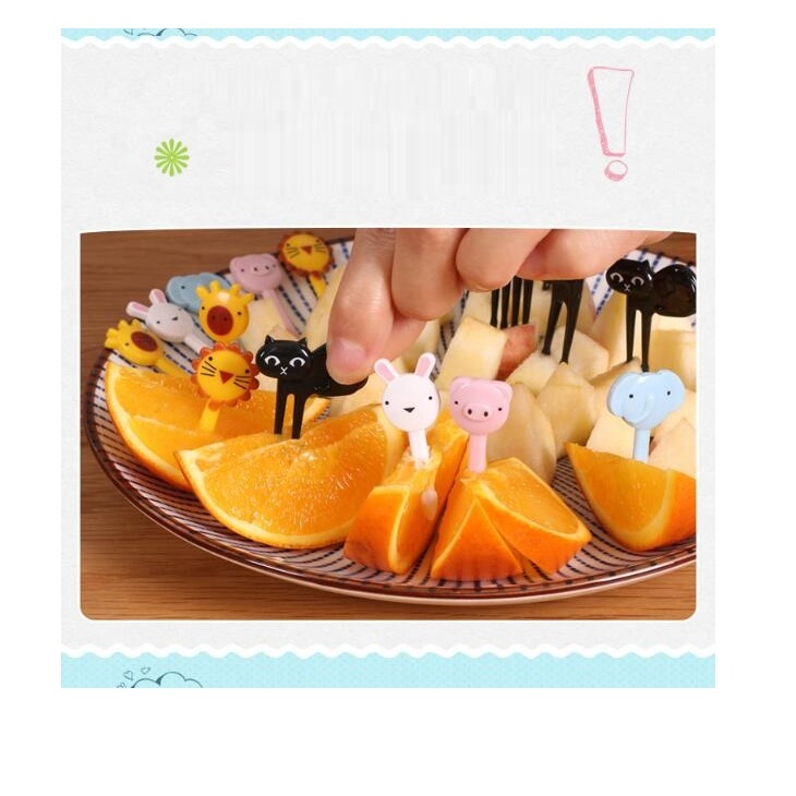 Bento аксессуары, японский, корейский, американский стиль bento лучший выбор для нарядное Десертная Вилка с рисунком милого котенка пластиковые тарелки для вечеринки, приборы для еды