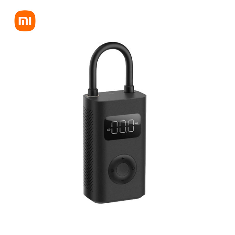 Портативный Электрический воздушный компрессор xiaomi mijia, 1S насос со светодиодной подсветкой типа с, многофункциональный воздушный насос для велосипеда, автомобиля, 12 В, для умного дома