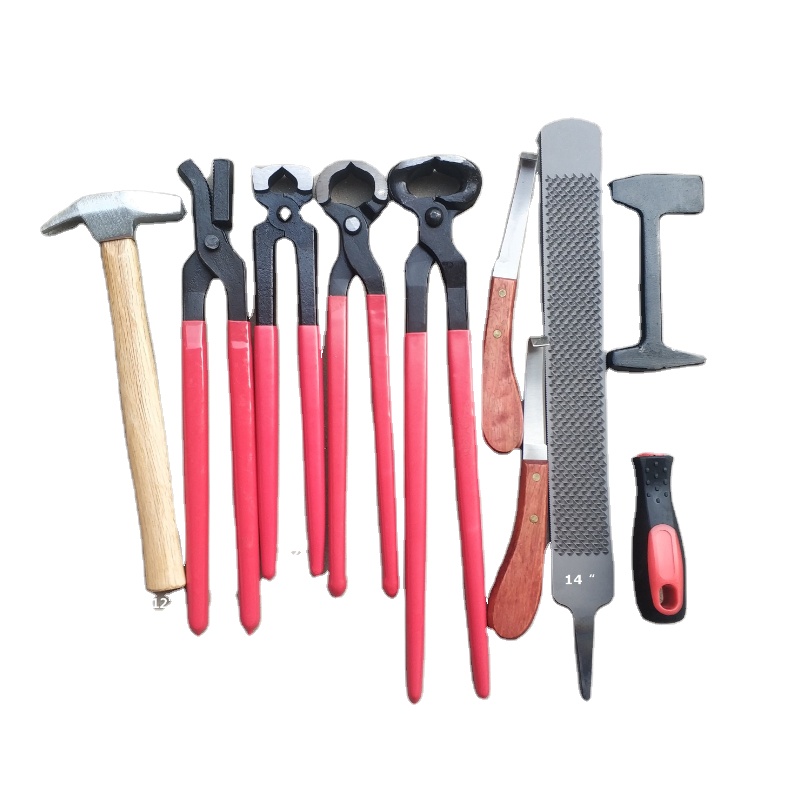 In Stock Heavy Duty Horse Hoof Trimming Tools kit,Donkey Hoof Trimming Tolls set