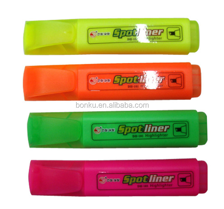 Wholesale factory direct School stationery highlighter
