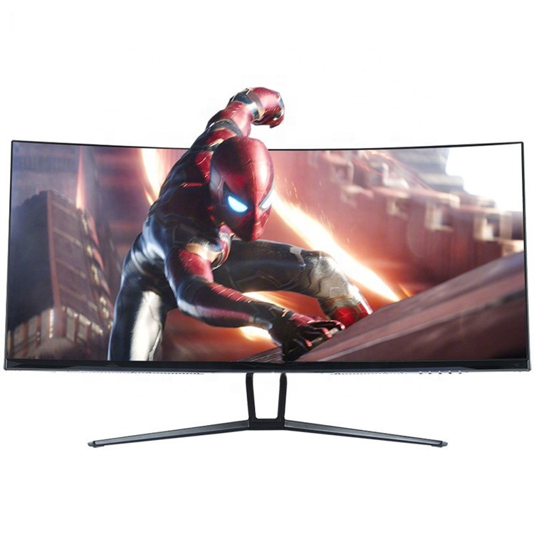 2020 Лучшая цена широкоформатный 34 дюймов 4k 60 hzCurved экран игровой монитор напрямую с фабрики