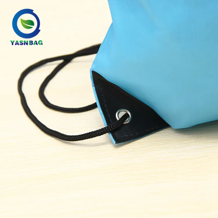 Polyester Drawstring Bags YASEN Factory Custom LOGO Cheap Polyester Drawstring Bag Gym Sports Draw String Bags Sport Drawstring Backpack Bag