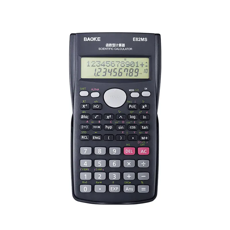 multi function student calculator 12 digit lcd display battery electronic scientific calculator