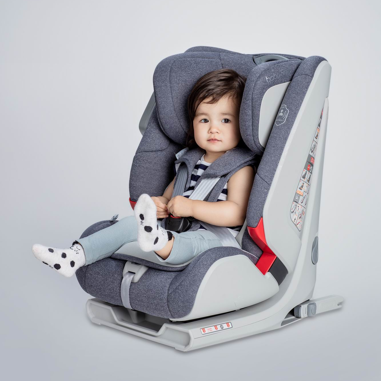Одобренные ECE регулируемые подголовники Группа I + II + III с Isofix детские автомобильные кресла R501B