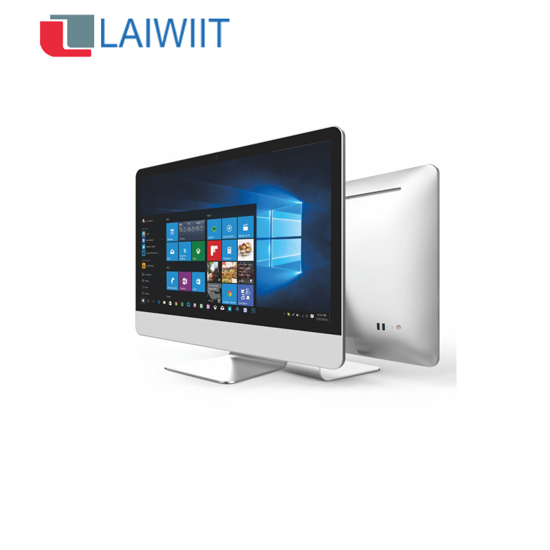 Laiwiit 23,6 дюймов компьютер с сенсорным экраном монитора inter core i3 оборудования настольных компьютеров и ноутбуков моноблок