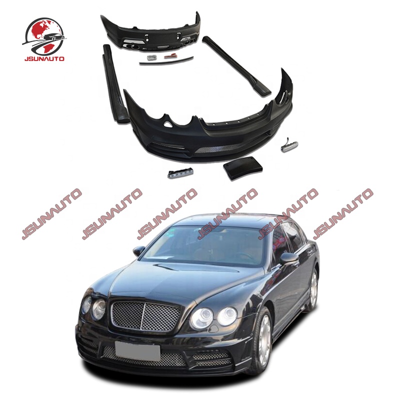 На 05-12 лет, Bentley, летающая пряжа, Facelift, WD Style, передний бампер, боковая юбка, задний бампер, спойлер, комплект кузова, автомобильный бампер