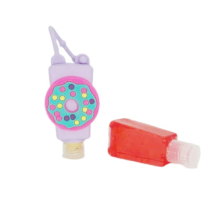 30ml Good quality silicone holder waterless private label hand sanitizer for Kids