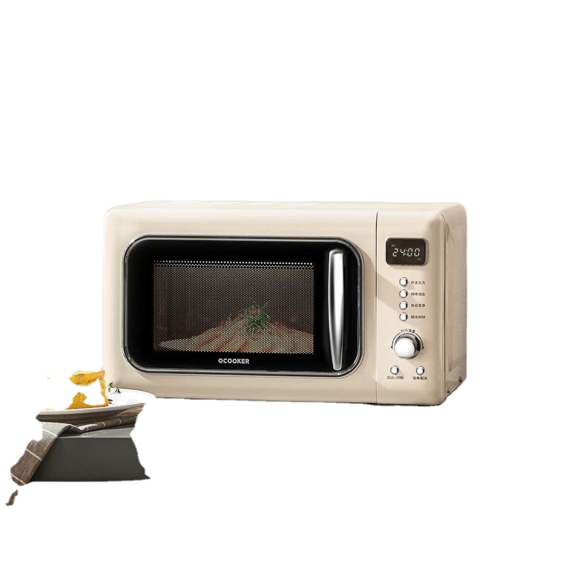 Xiaomi Youpin Ocooker CR-WB01S 700W/20L Barbecue Microwave Oven Microwave Grilling Function Radiation Protection Microwave Oven