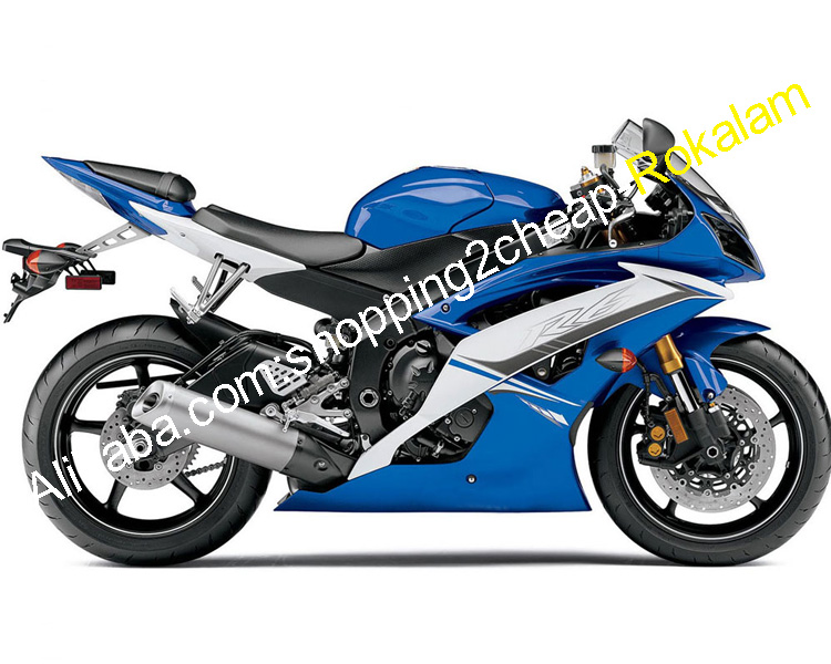 Комплект обтекателей YZF 600 R6 для Yamaha YZF R6 2008-2016 YZF-R6 YZF600 R6 08 09 10 11 12 13 14 15 16 мотоциклетный синий комплект обтекателей