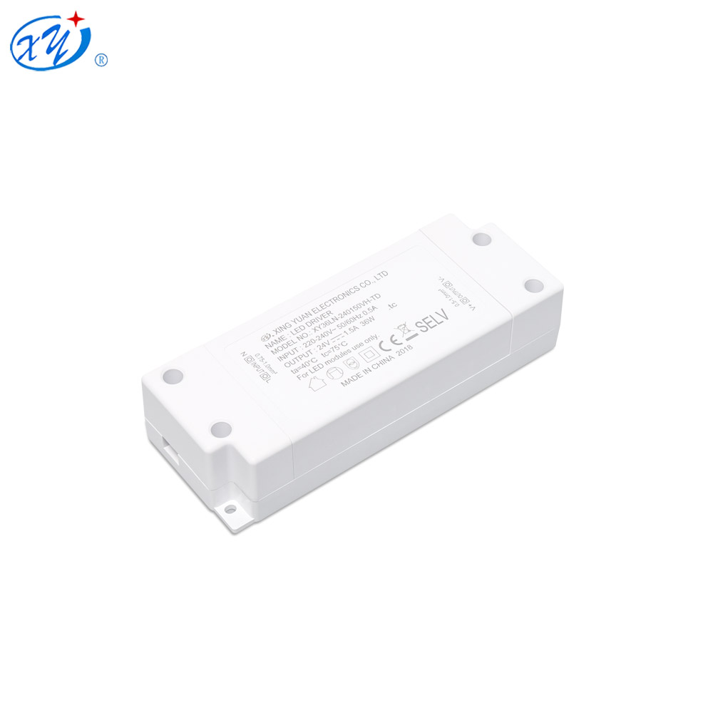 Высокое Качество PF 0,9 CE GS TUV EMC 12V 24V 36VDC 1.5A 36W Светодиодный драйвер адаптер для освещения