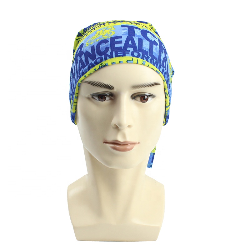 Custom Headband Sports Fish Face Mask Cycling Bandana Polyester Tube Headwear Cycling Skull Bandana Half Face Mask Headwear