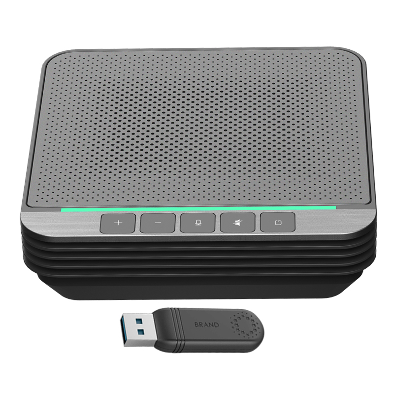 Desktop microphone Conference Speakerphone USB 2.4G wireless microphone HSD-MC300W conference speaker conference system