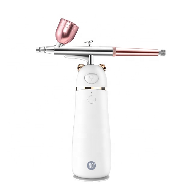Portable High Pressure Oxygen Injection Moisturizing Nano Mist Spa Sprayer Wireless Beauty Machine Handheld Face Airbrush