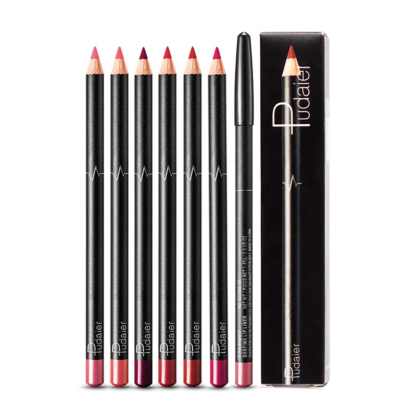 Оптовая продажа Pudaier Lipliner водонепроницаемый Lipliner Matte Lipliner Pencil