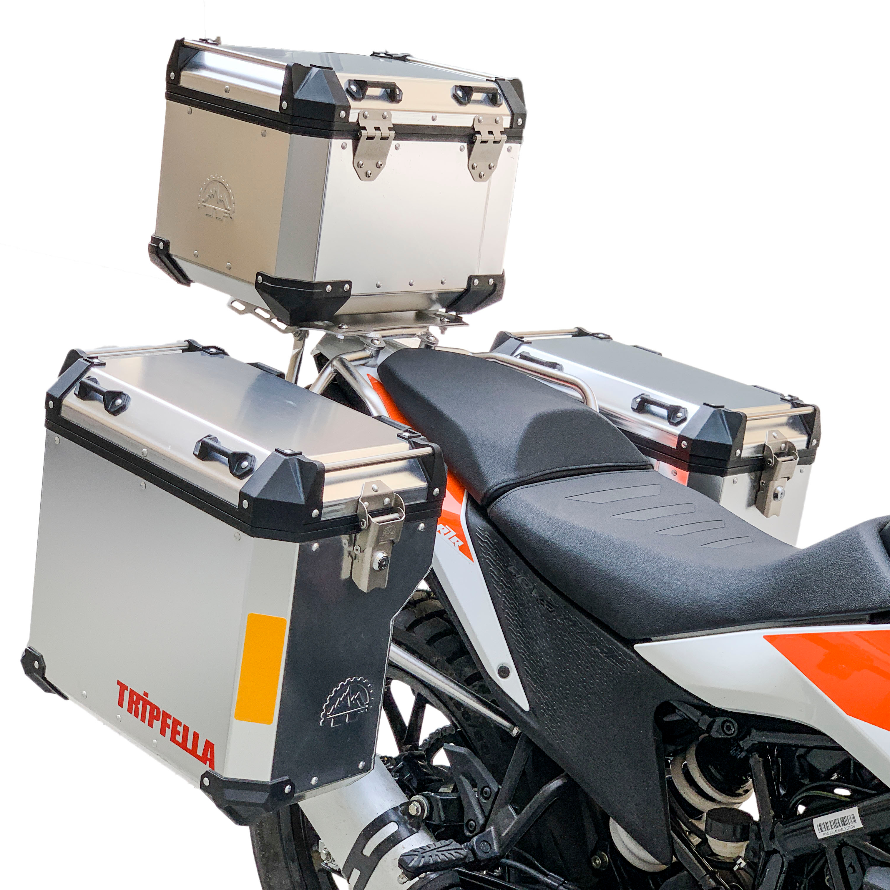 Алюминиевый корпус для мотоцикла cosmo pro 41L, водонепроницаемый боковой корпус для KTM390 ADV