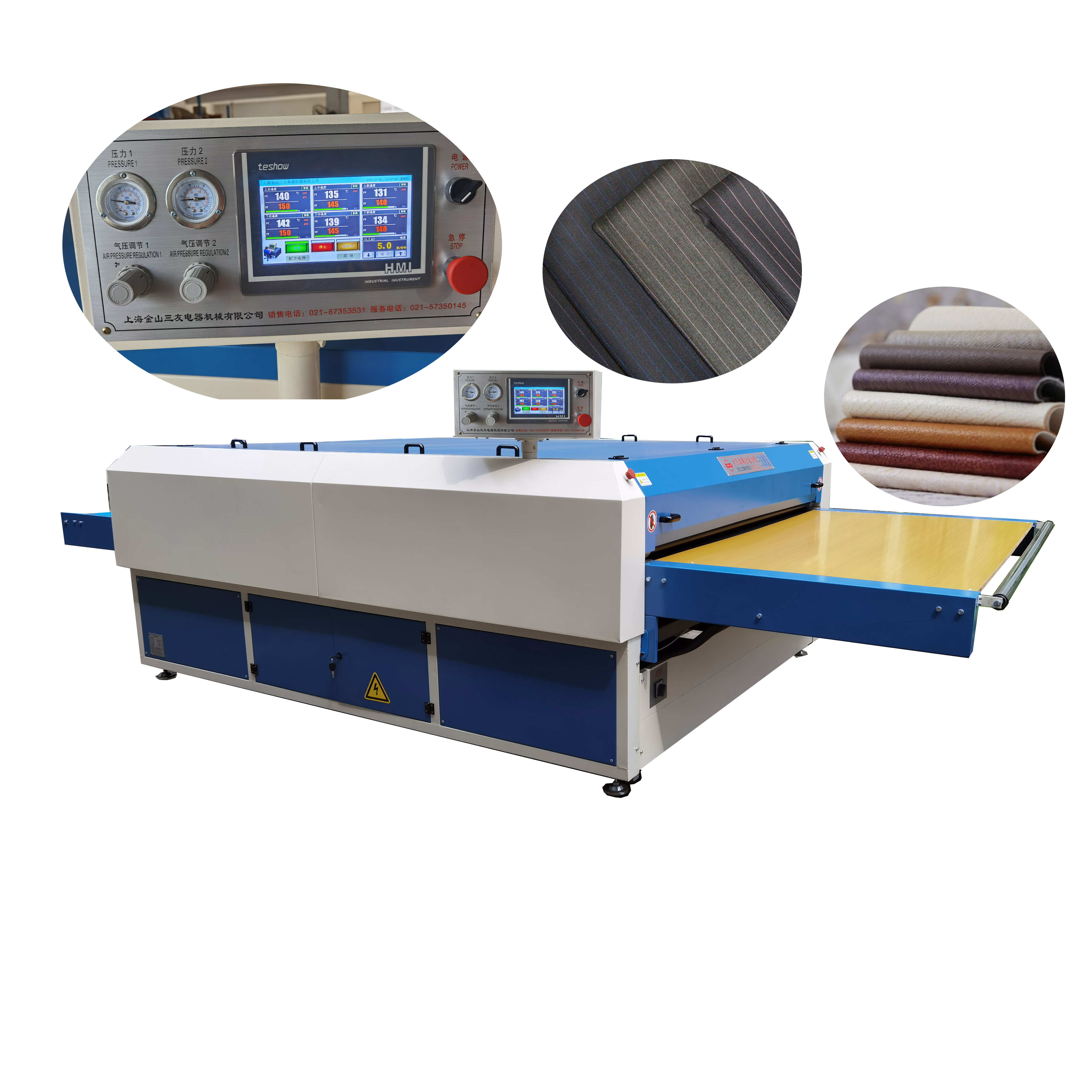 Top Grade Air Pressure Fusing Machine-Double fusing type