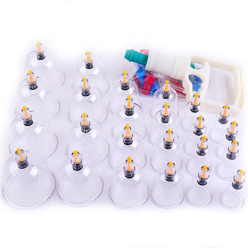 Банки Hijama, вакуумные банки, набор из 24 китайских традиционных банок для терапии