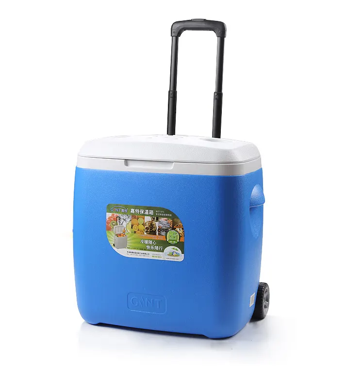 28L custom insulated ice chest cooler box for camping