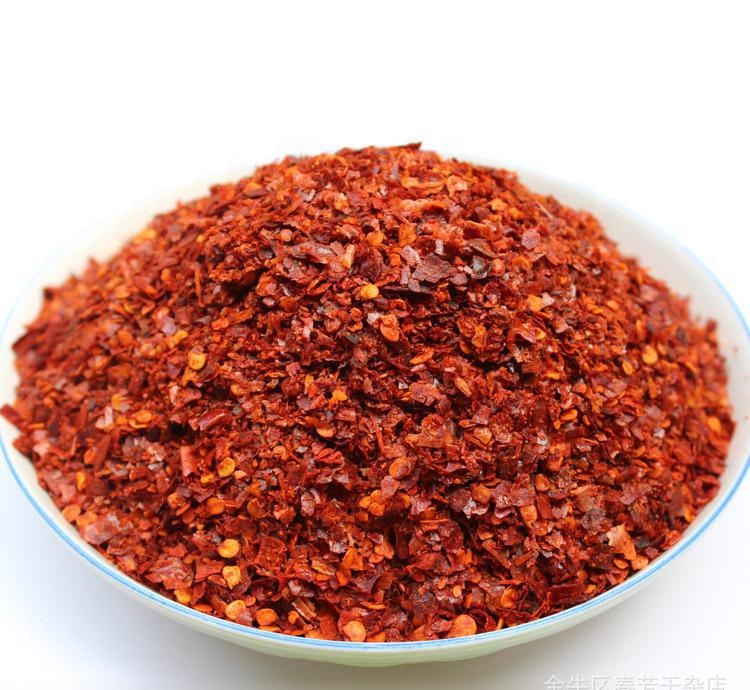 ISO/BRC/HACCP Сертифицированный измельченный красный чили/чили хлопья/горячий перец измельченный Китай Jiaozhou цена поставщика