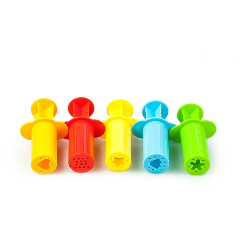 Kids intelligent toy Plasticine Eco-friendly Accessories Tool Entertaining Plastic Squeezer To Play Dough