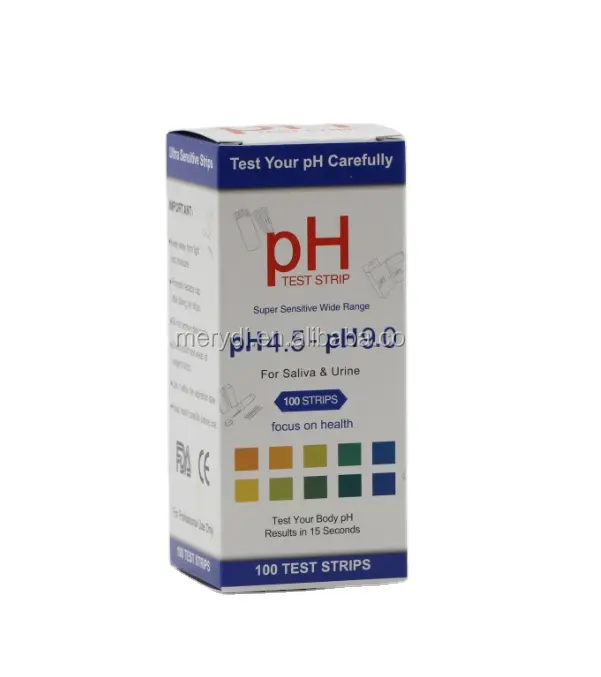 Amazon Supplier  PH Test Strips Wide range for water pet food pH monitoring PH test paper