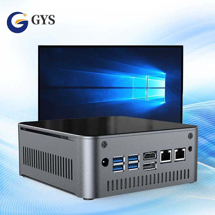 ReachingStar 5 мини ПК настольный компьютер i5 9300H RTL 8822cu мини ПК Двойной lan 1000 м компьютер 128 ГБ с вентилятором + радиатор