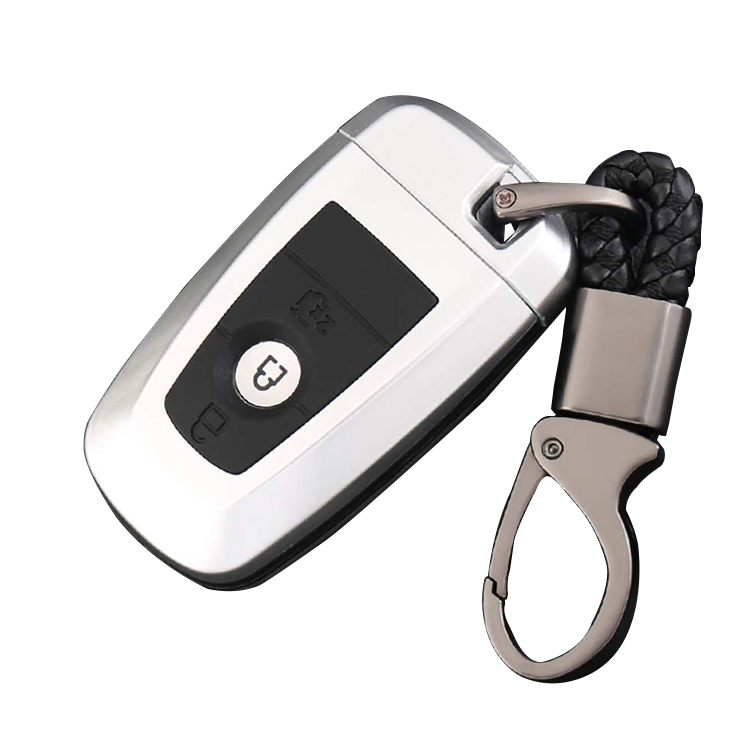 Key Shell Remote Key Box Key Chain Key Ring Car Key Cover Metal Case For Preventing Scratch