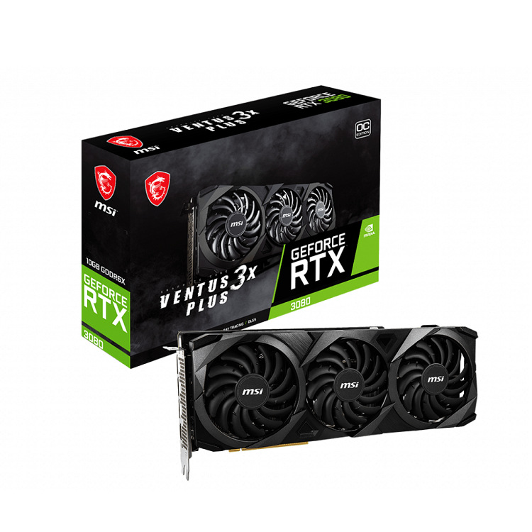 Видеокарта GeForce RT 3080, 12 Гб, 1660 Super 6 ГБ 3080