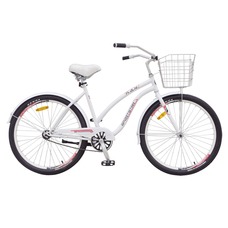 EU standard good quality 26" beach cruiser bike for lady