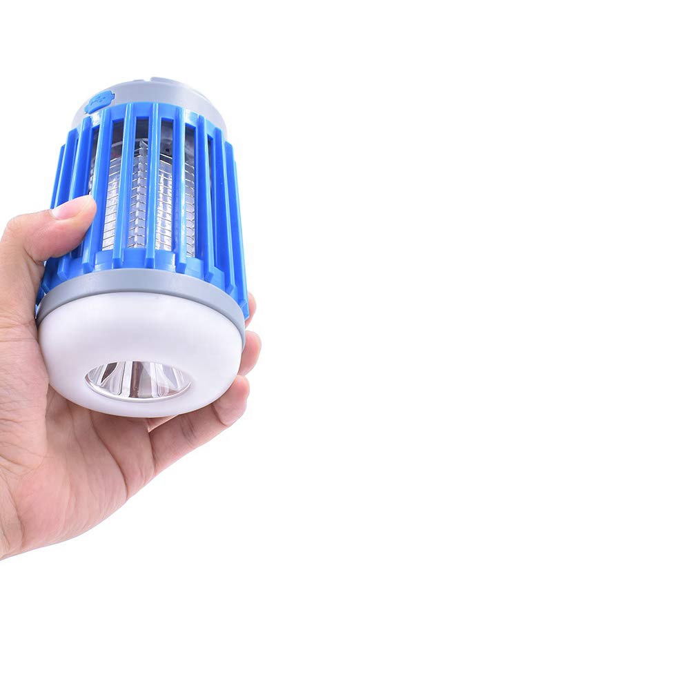 Outdoor And Indoor Electic Shock Anti Mosquito Waterproof Usb Rechargeable Led Mosquito Killer Lamp