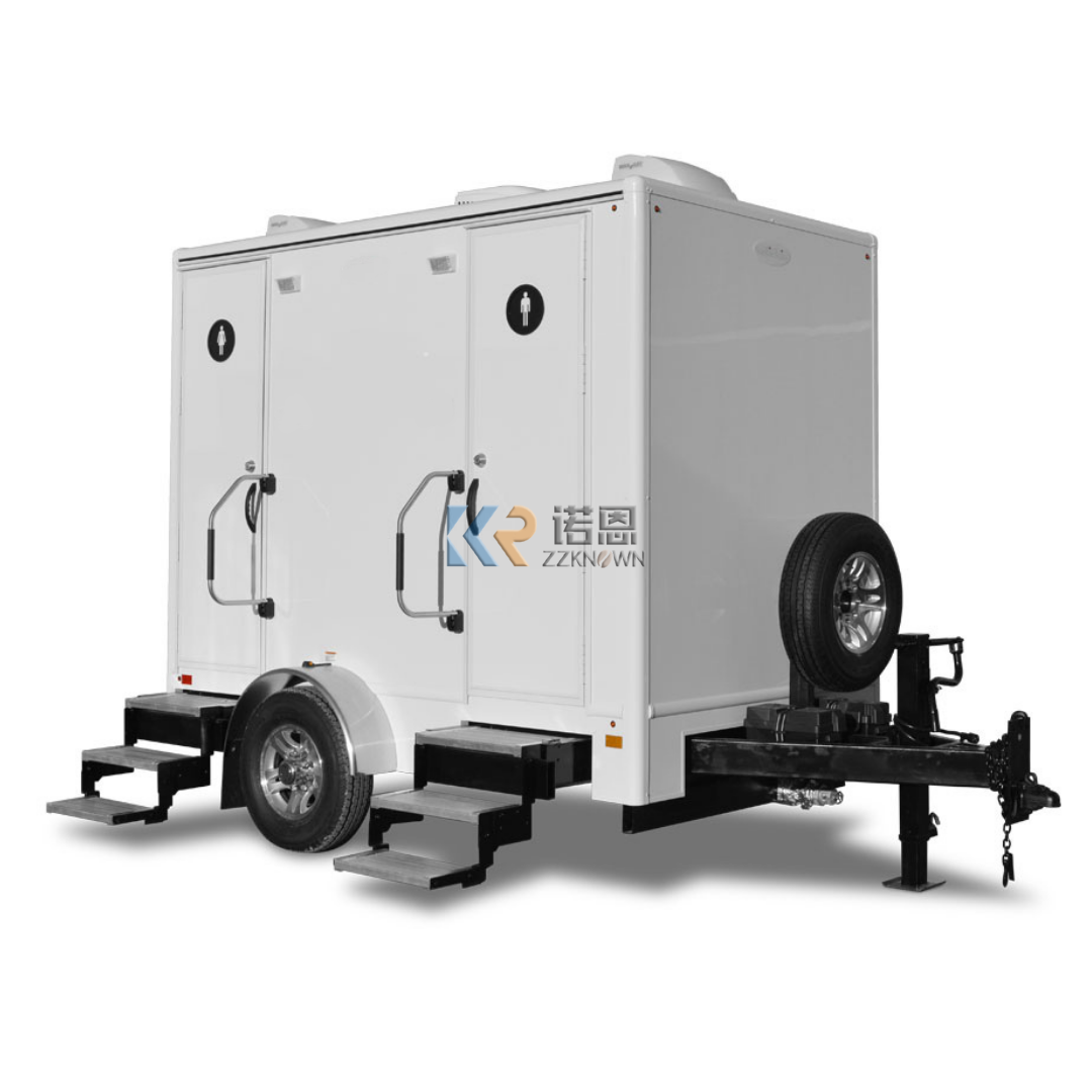 Mobile Port Potty Outdoor Toilets Portable Restroom Trailer Toilet With CE and DOT
