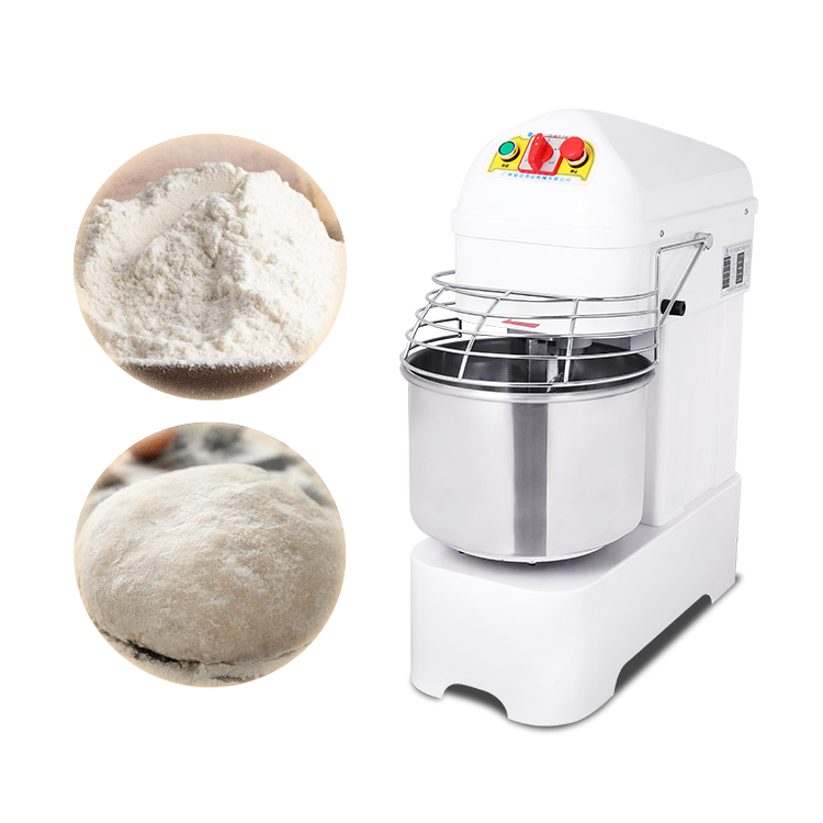 Hot Selling Automatic 5L 10kg 25kg 50kg Bread Kneading Spiral Pizza Biscuit Cake Dumpling Double Speed Vertical Food Dough Mixer