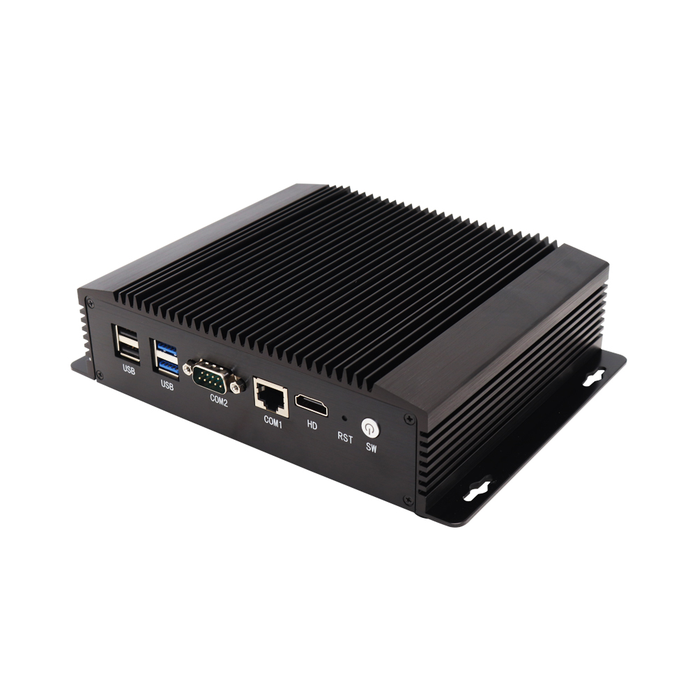 Новое поступление 6 Lan порт ядро i5-4200U промышленный встроенный мини компьютер поддержка Watchdog AWAL RTC WOL PXE сброс