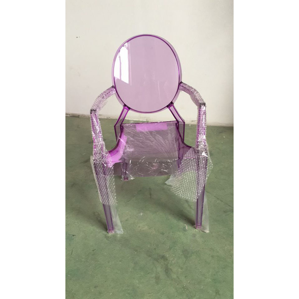 Cheap Price For Luxury Product Clear Kids Louis Chair Kid Ghost chairs For Sale