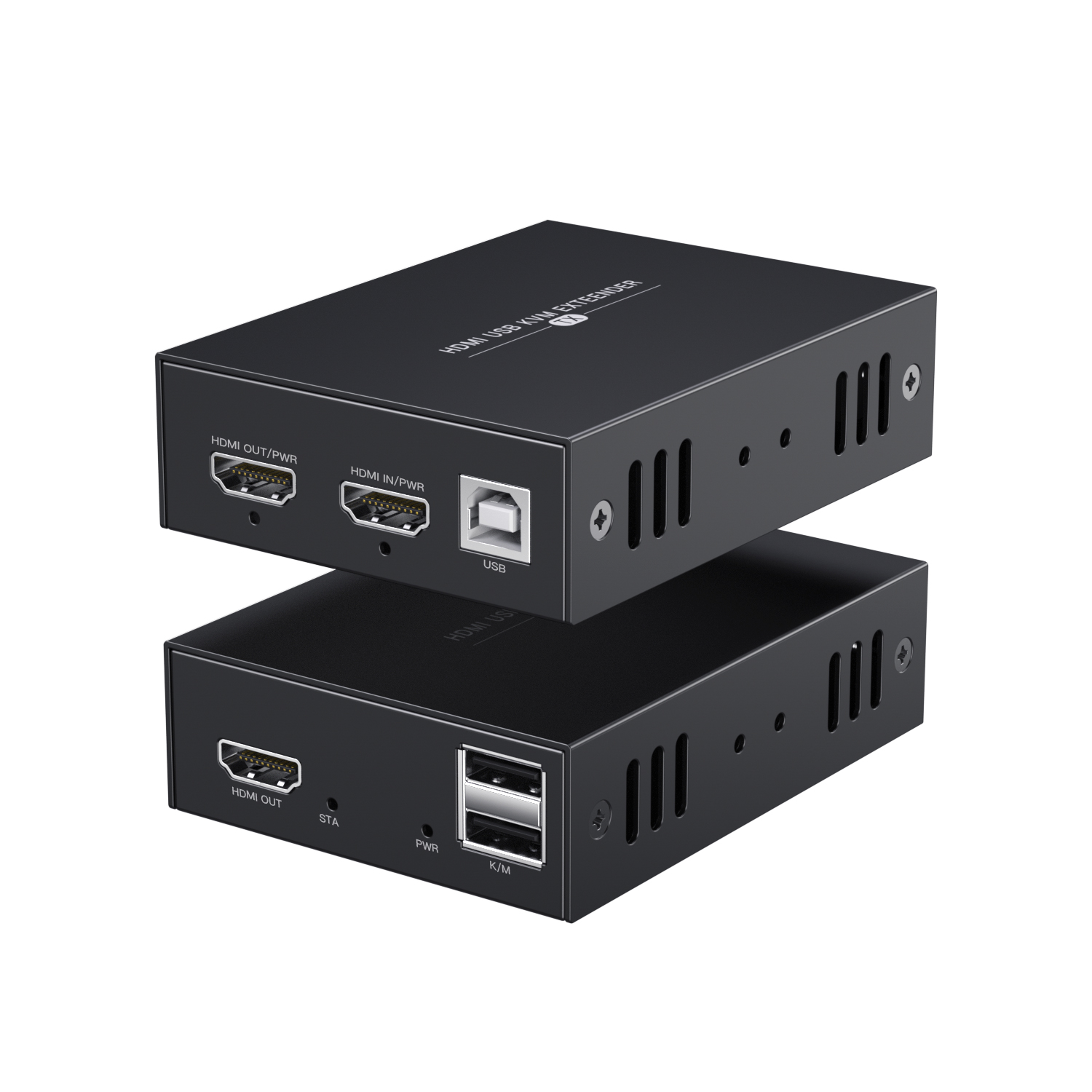 Video transmitter KVM Over Single CAT5e/CAT6 up to 1080p video KVM extender