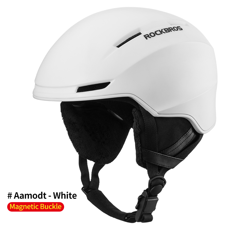 ROCKBROS Snowboard Helmet EPS+PC Ski Helmet Integrally-molded Snow Snowboard Helmet Adult