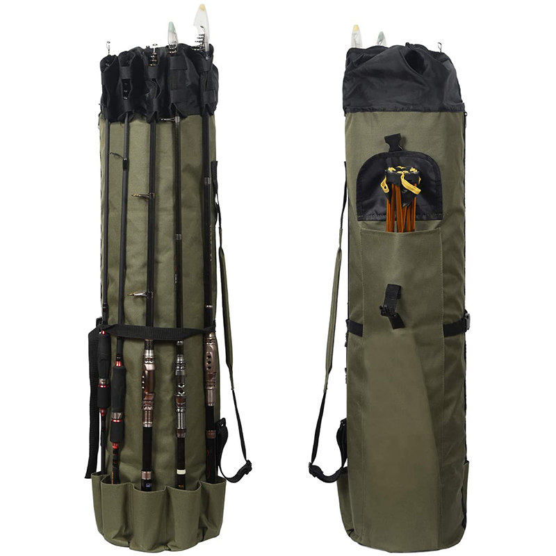 Portable Outdoor Tactical Custom Fishing Bags and Large Capacity Waterproof Bag for Fishing