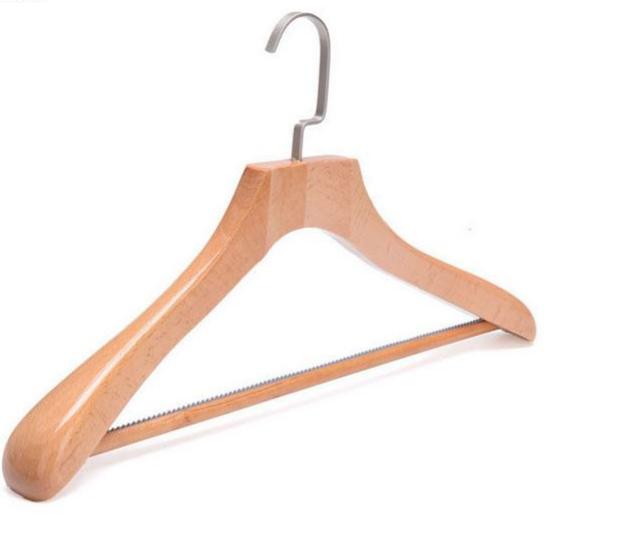 High quality durable cheap wood coat hangers