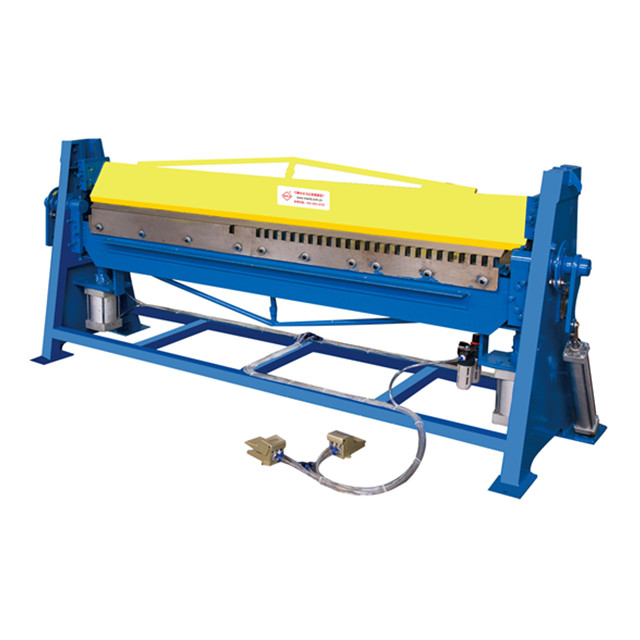 1.5MM Thickness Pneumatic Manual Foldng Machine Sheet Metal Bending Tools Easy Operation Press Brake For Sale