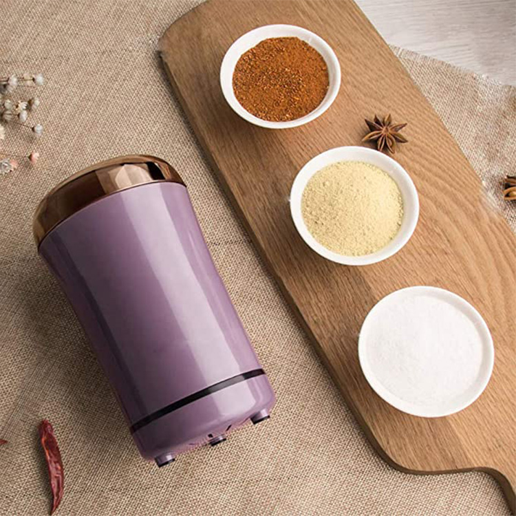 Multi Function Commercial Electric Mini Coffee Bean Spices Grinder Portable Stainless Steel Coffee Grinder for Kitchen