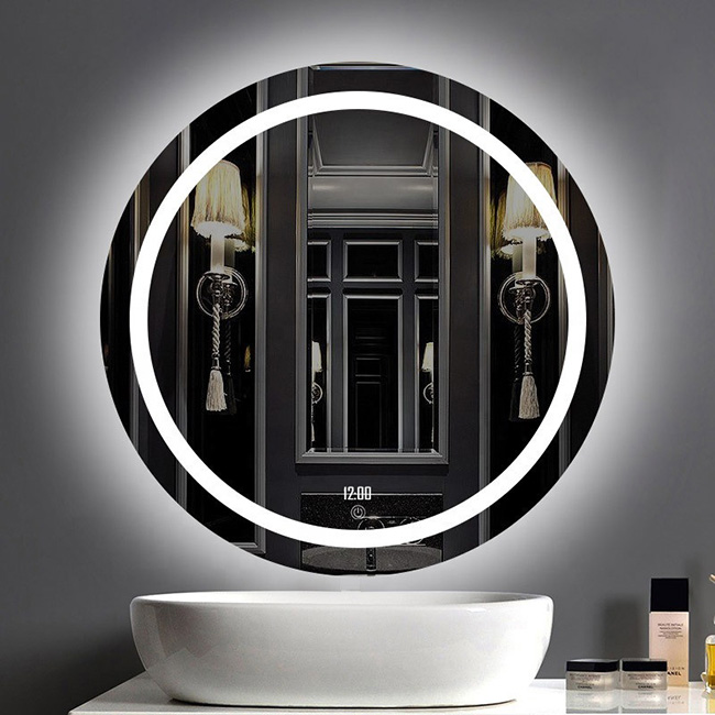 Customized Wall Mirror Led Mirror decorative led bathroom mirror with lights for bathroom