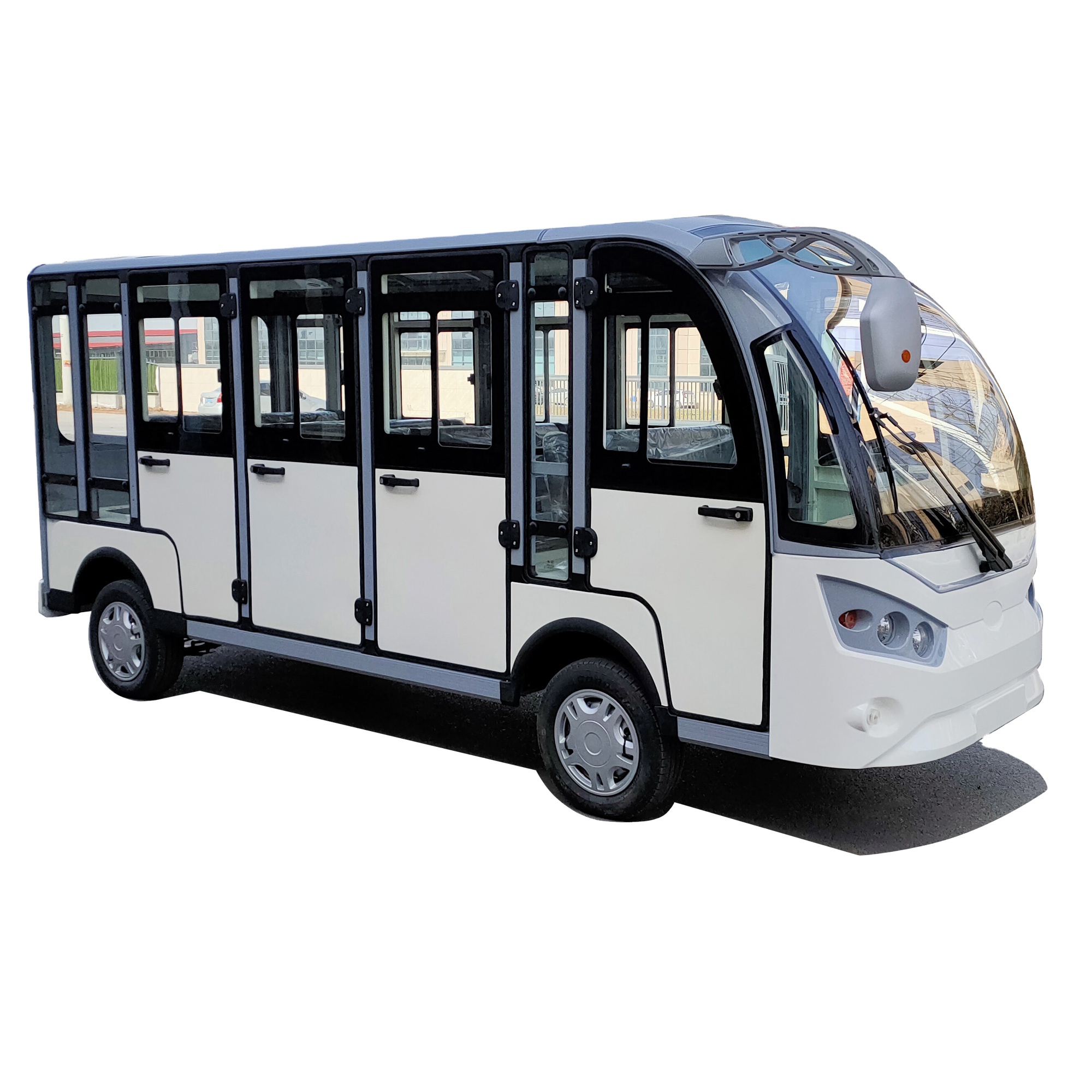 11 seat closed electric sightseeing car scenic spot tourism sales office ferry car new sightseeing car