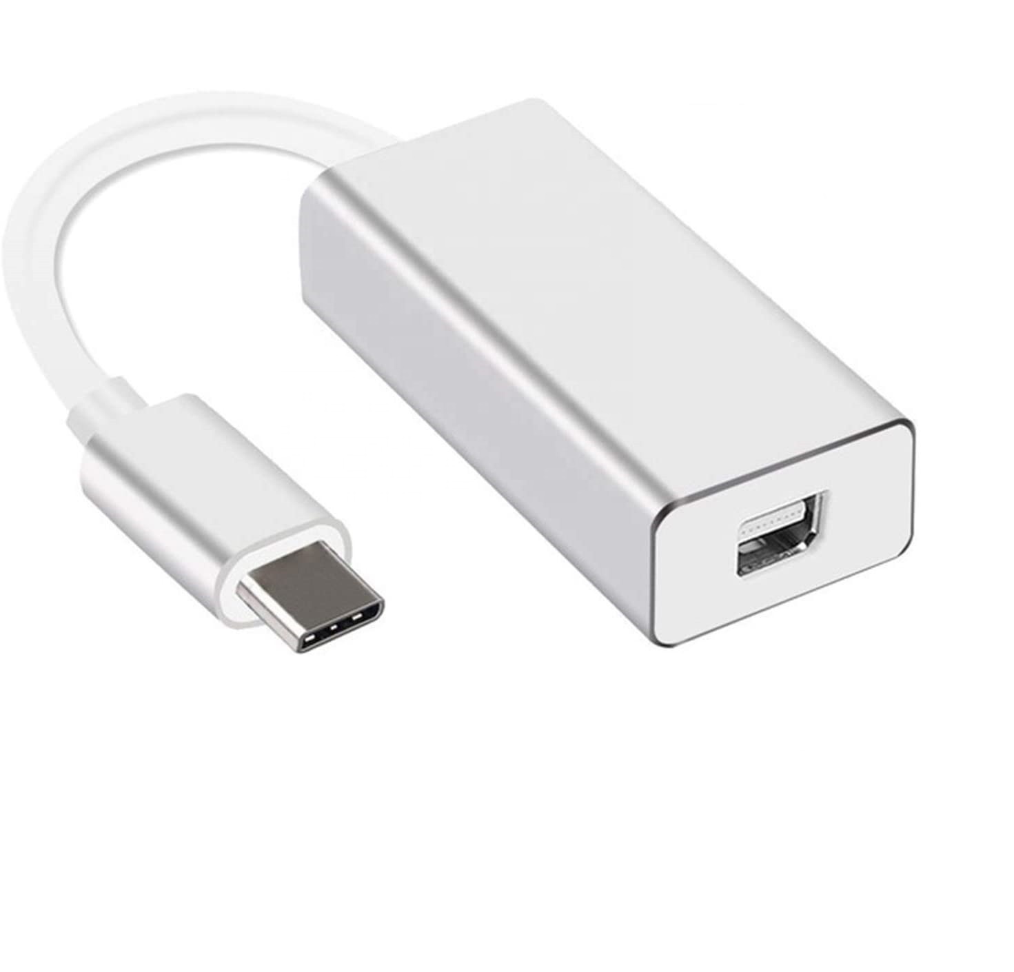 Кабель-адаптер 4K 60 Гц с USB C на Mini DisplayPort (DP) с поддержкой для MacBook Pro /Air, Samsung S8 S9, S20, S21 и т. д.