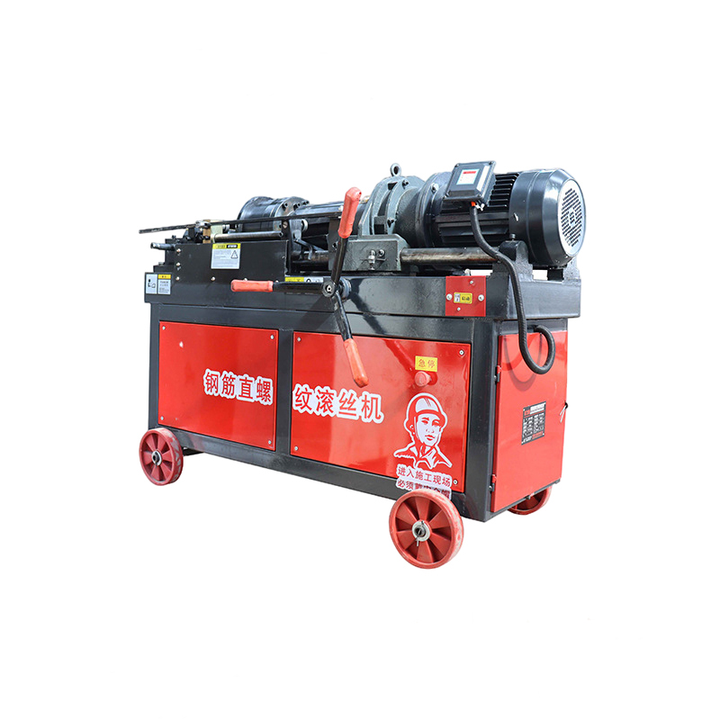 16-40 мм, 80 мм, прокатки длина 380VAC 7.5KW HGS-50 строительной техники стальные машина для нарезки стальной стержень Электрический резьбонарезной станок