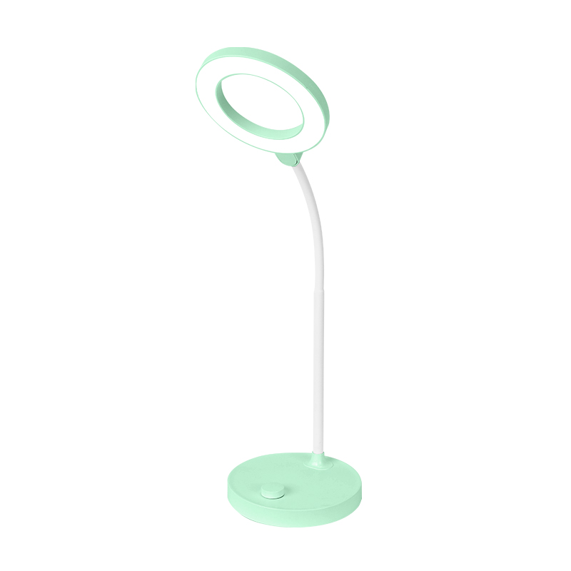SML Multi Colors Round Shade White Color Dimming Adjustable LED Desk Table Lamp